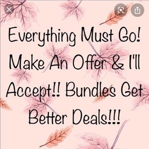 EVERYTHING MUST GOOOOOOOOOOO